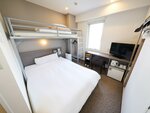 Номер (1 Double Bed +1 Bunk Bed w/o cleaning) в Super Hotel Tokyo Nihonbashi Mitsukoshimae