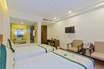 Двухместный номер «Делюкс» с 2 односпальными кроватями в Ally Beach Boutique Hotel Hoian