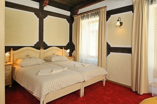 Двухместный номер «Делюкс» с 1 двуспальной кроватью в Gostilna Lectar