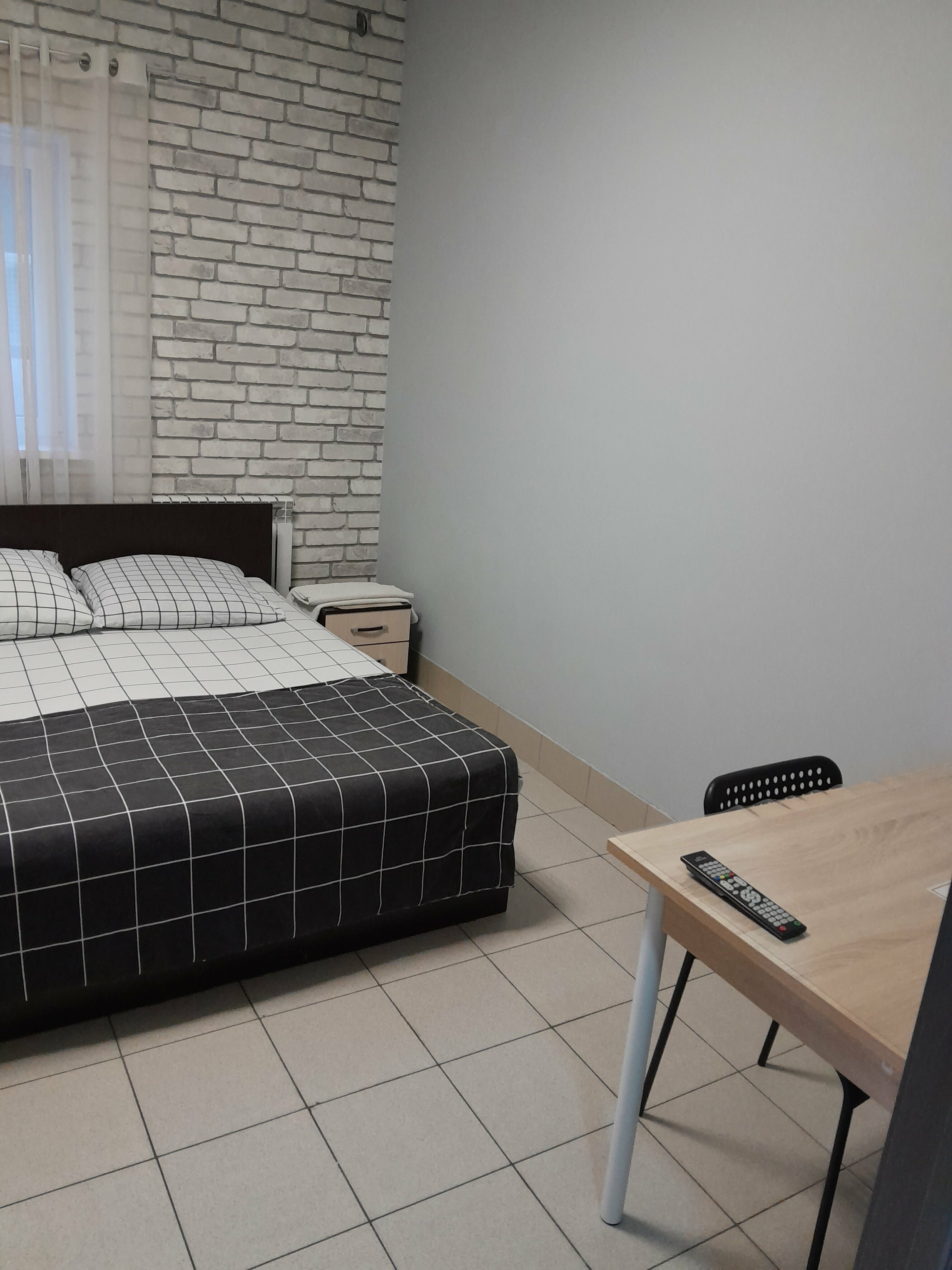 Двухместный номер с 1 кроватью и общей ванной комнатой