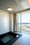 Двухместный номер «Делюкс» с 1 двуспальной кроватью, вид на море в Little Piggy B&b