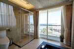 Двухместный элитный номер с 1 двуспальной кроватью, вид на океан в Little Piggy B&b