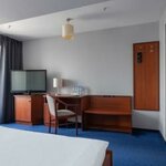 Номер стандарт с 1 двуспальной кроватью в Marins Park Hotel Новосибирск