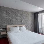 Номер стандарт улучшенный с 1 двуспальной кроватью в Marins Park Hotel Новосибирск