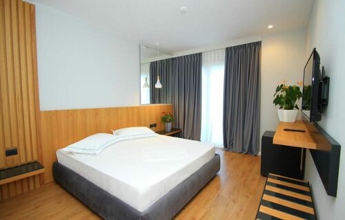 Двухместный номер с 1 двуспальной кроватью в Duka Hotel