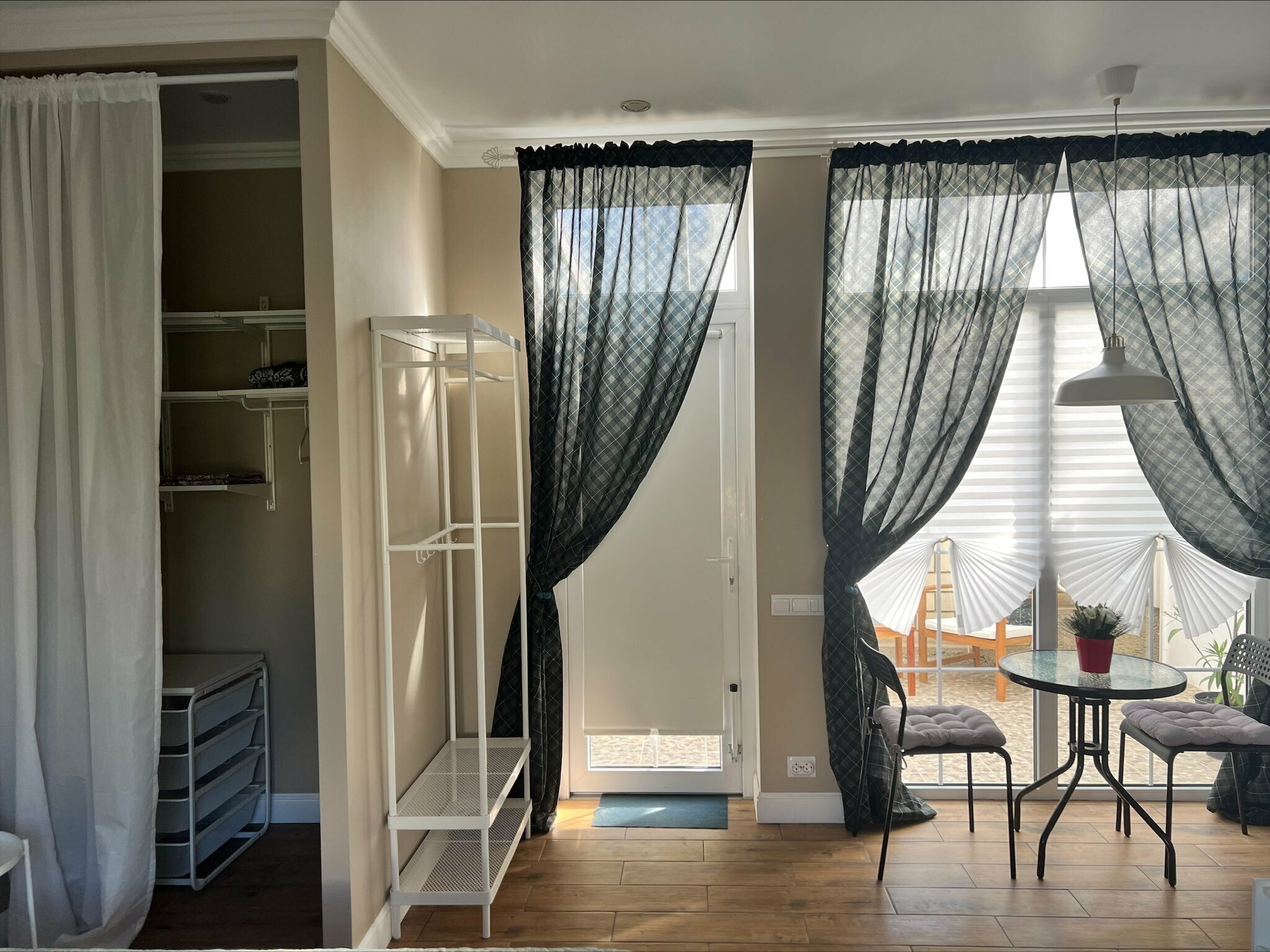 Двухместный номер с 1 кроватью и террасой