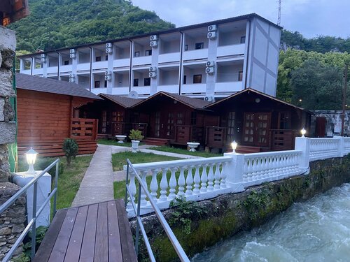 Коттедж с балконом в Holiday park Psyrdzha