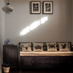 Двухместный номер с 1 двуспальной кроватью, 1 двуспальная кровать «Кинг-сайз» в Ren i Tang