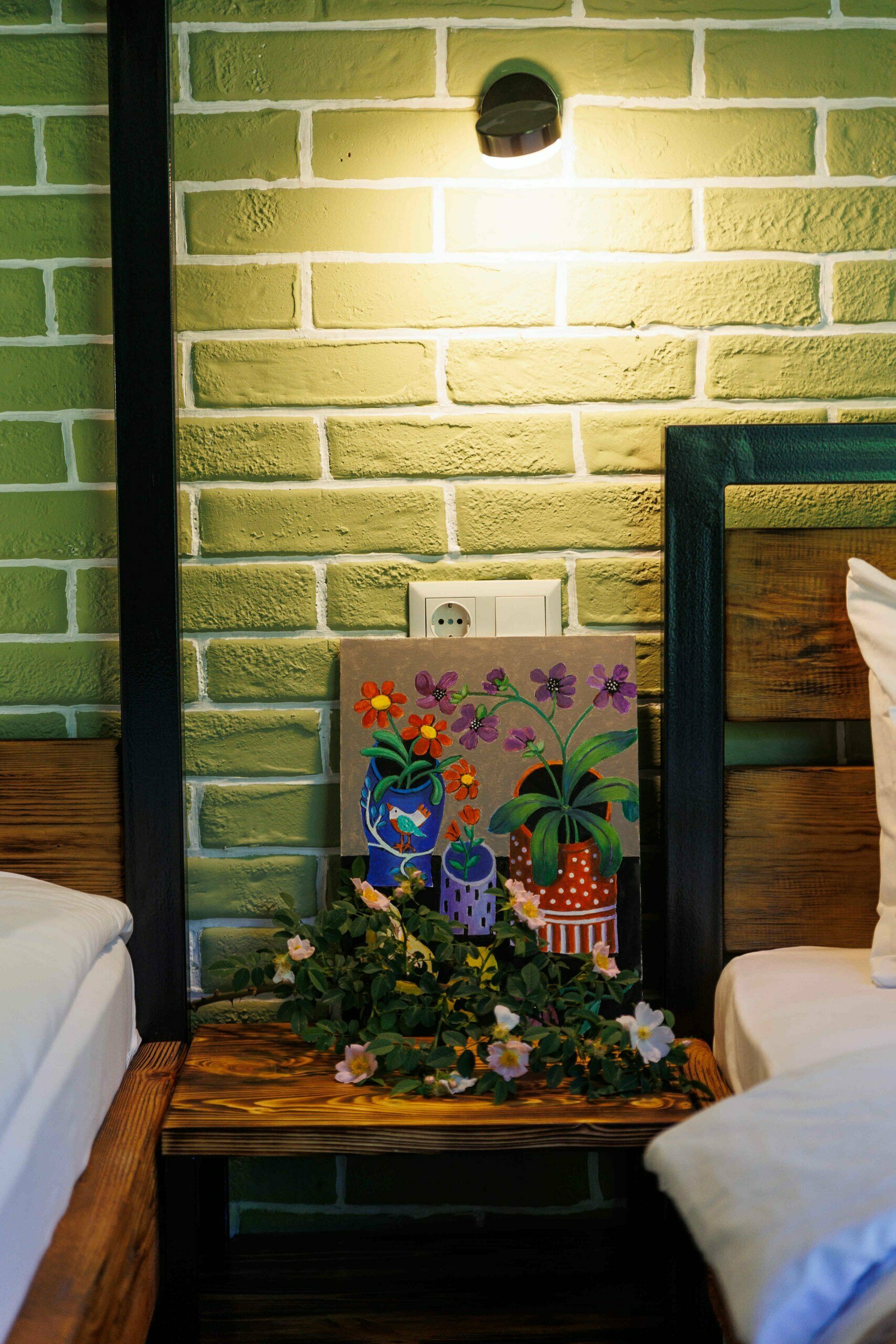 Четырехместный номер с видом на горы