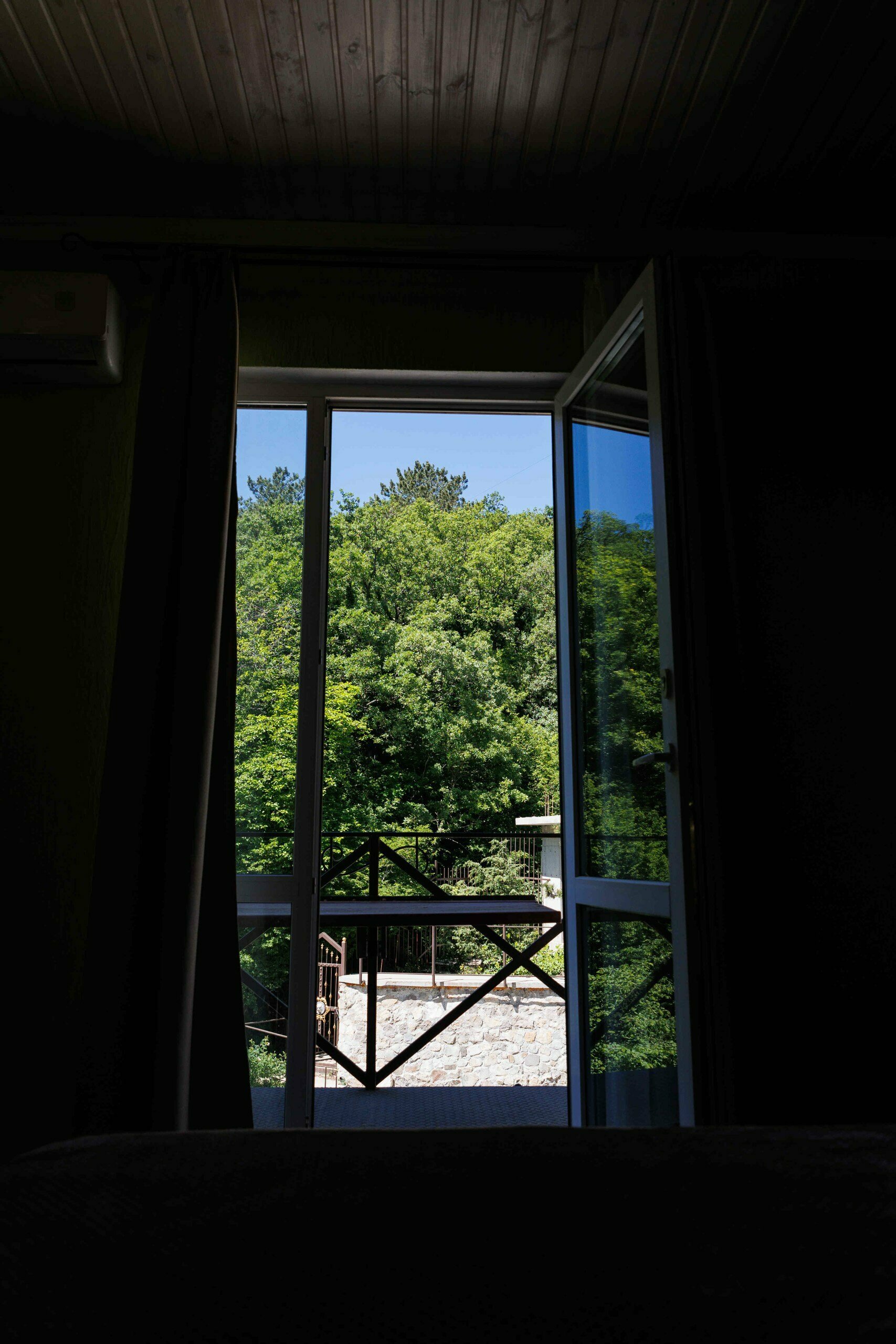 Четырехместный номер с видом на горы