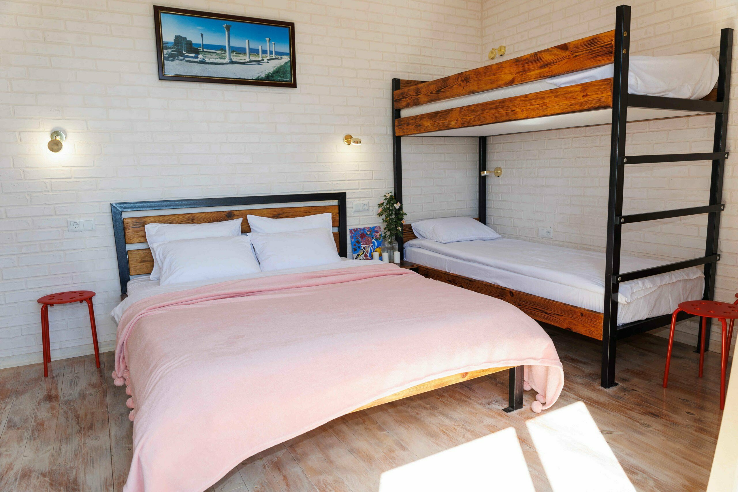 Семейный номер с видом на море