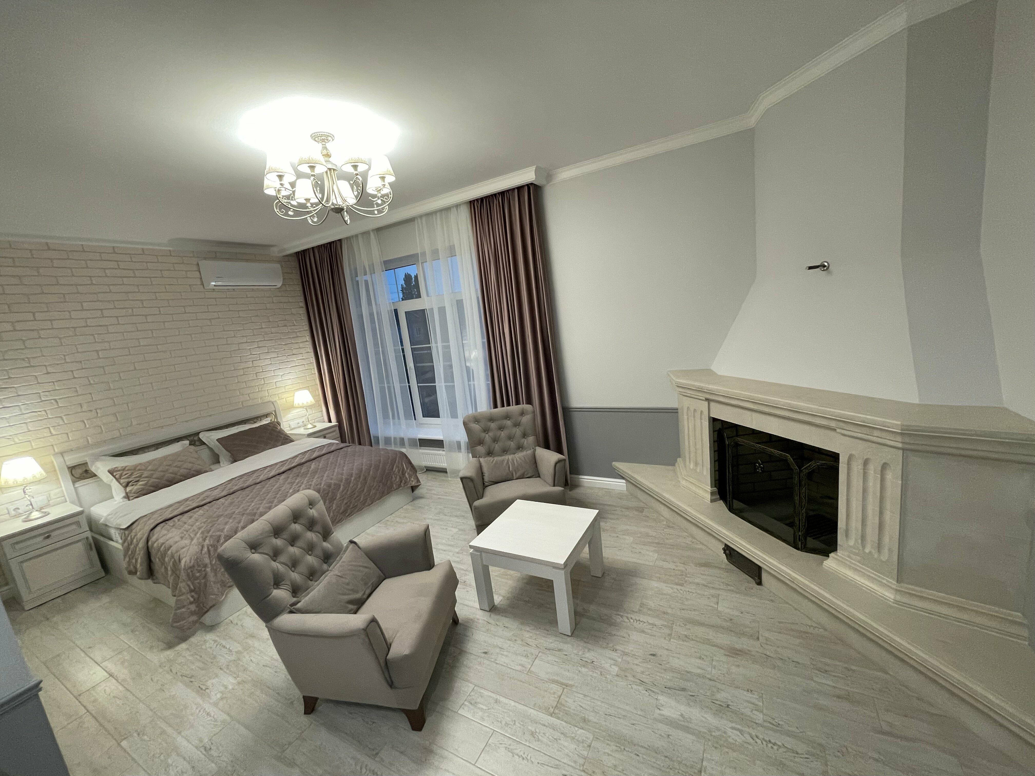 Двухместный номер-студия Делюкс с 1 кроватью