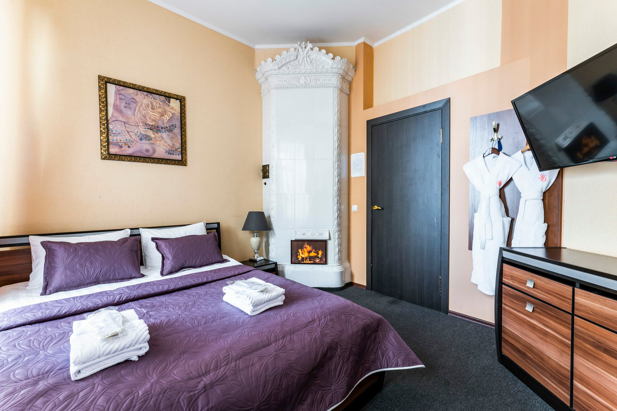 Улучшенный двухместный номер с 1 кроватью или 2 отдельными кроватями, вид на город