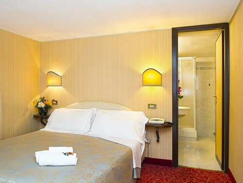 Одноместный номер в Grande Albergo Quattro Stagioni