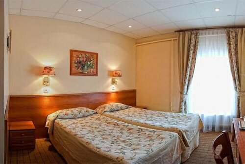 Двухместный номер с 2 отдельными кроватями и окном