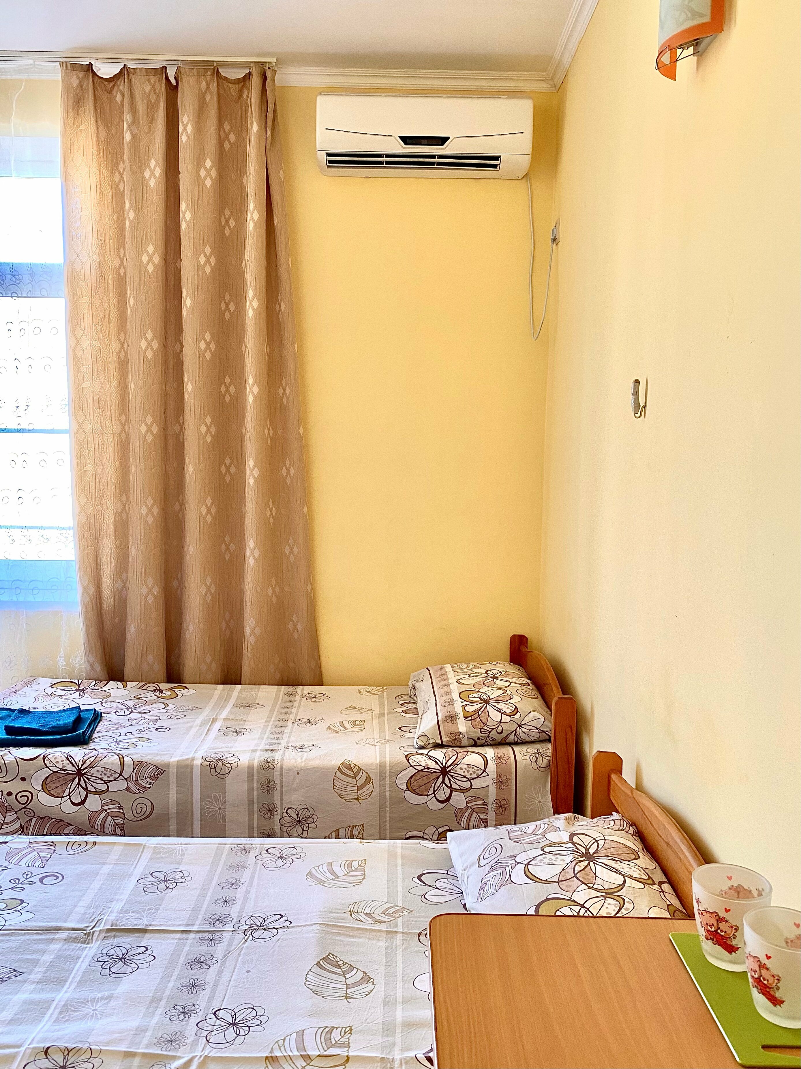 Двухместный номер с 2 отдельными кроватями и душем