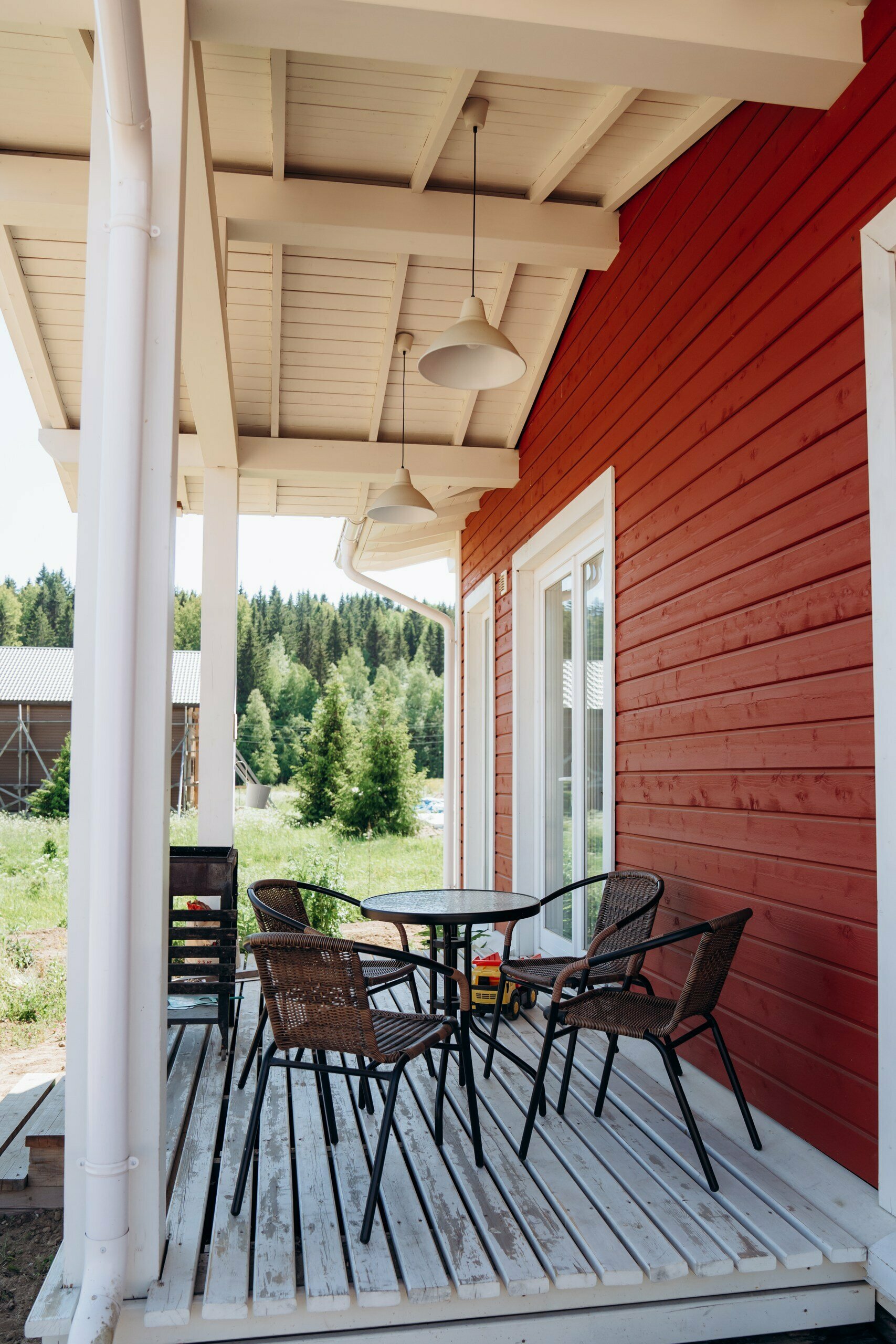 Коттедж с видом на лес