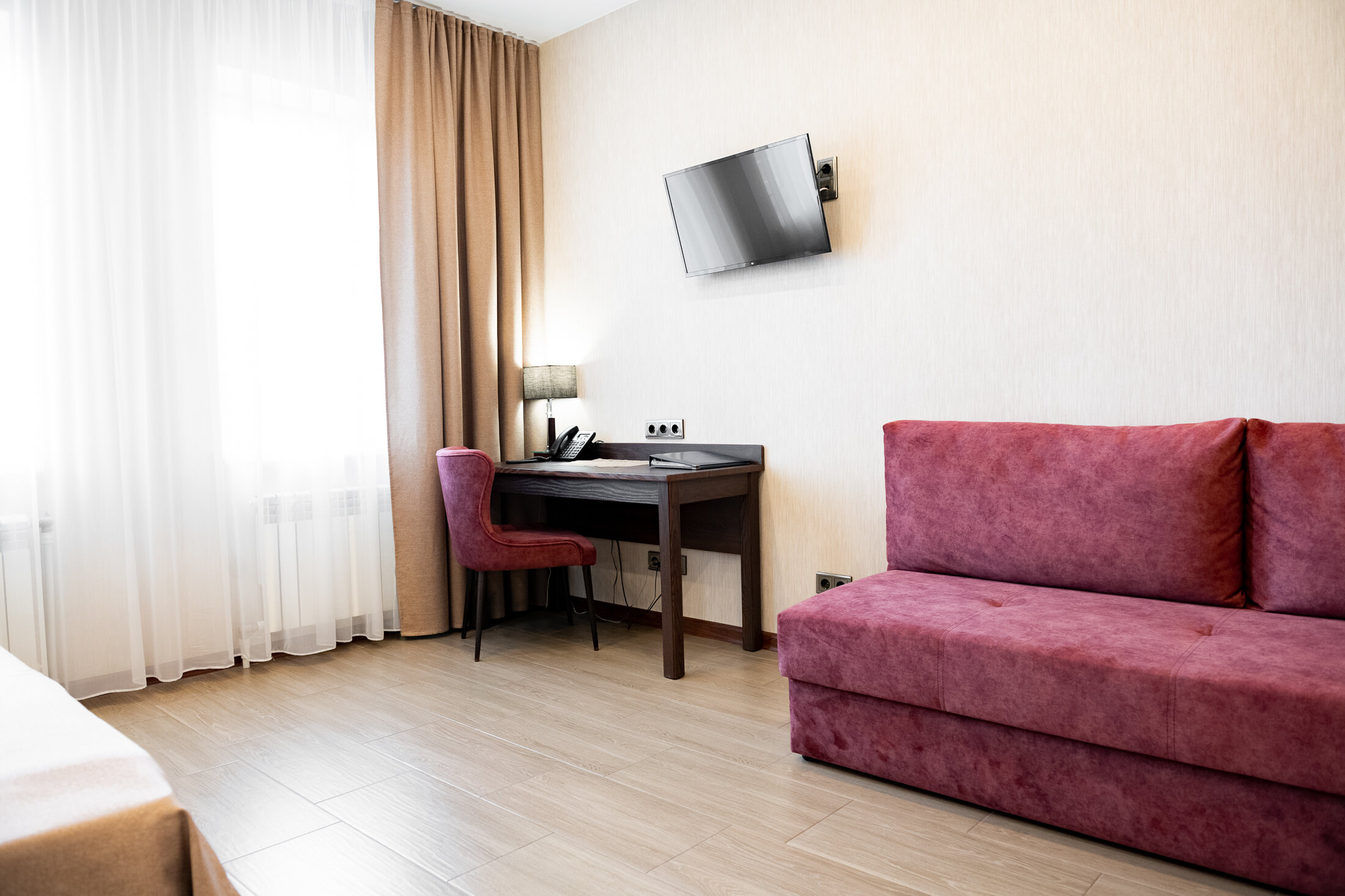 Двухместный с 1 кроватью или 2 отдельными кроватями и душем