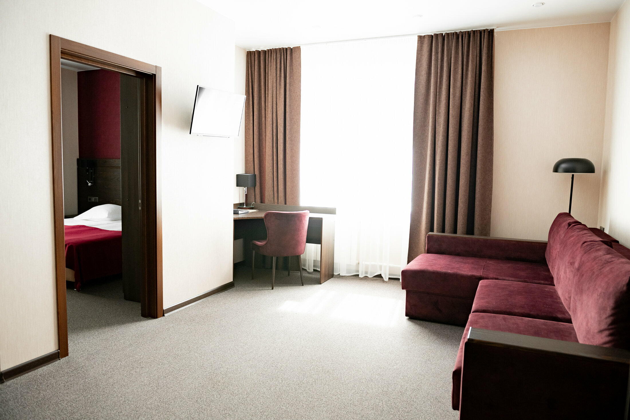 Люкс с видом на сад