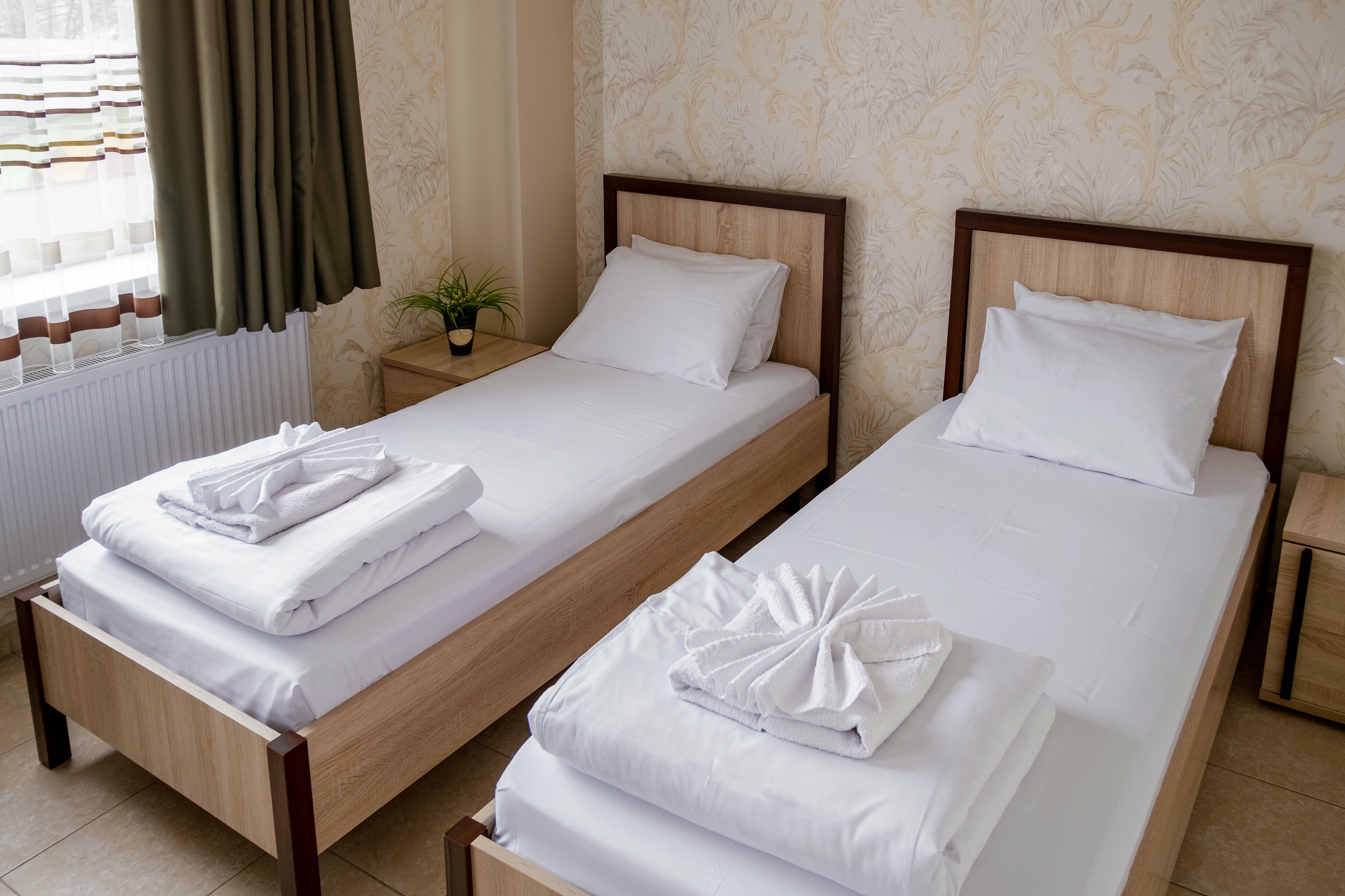 Двухместный номер с 2 отдельными кроватями и душем