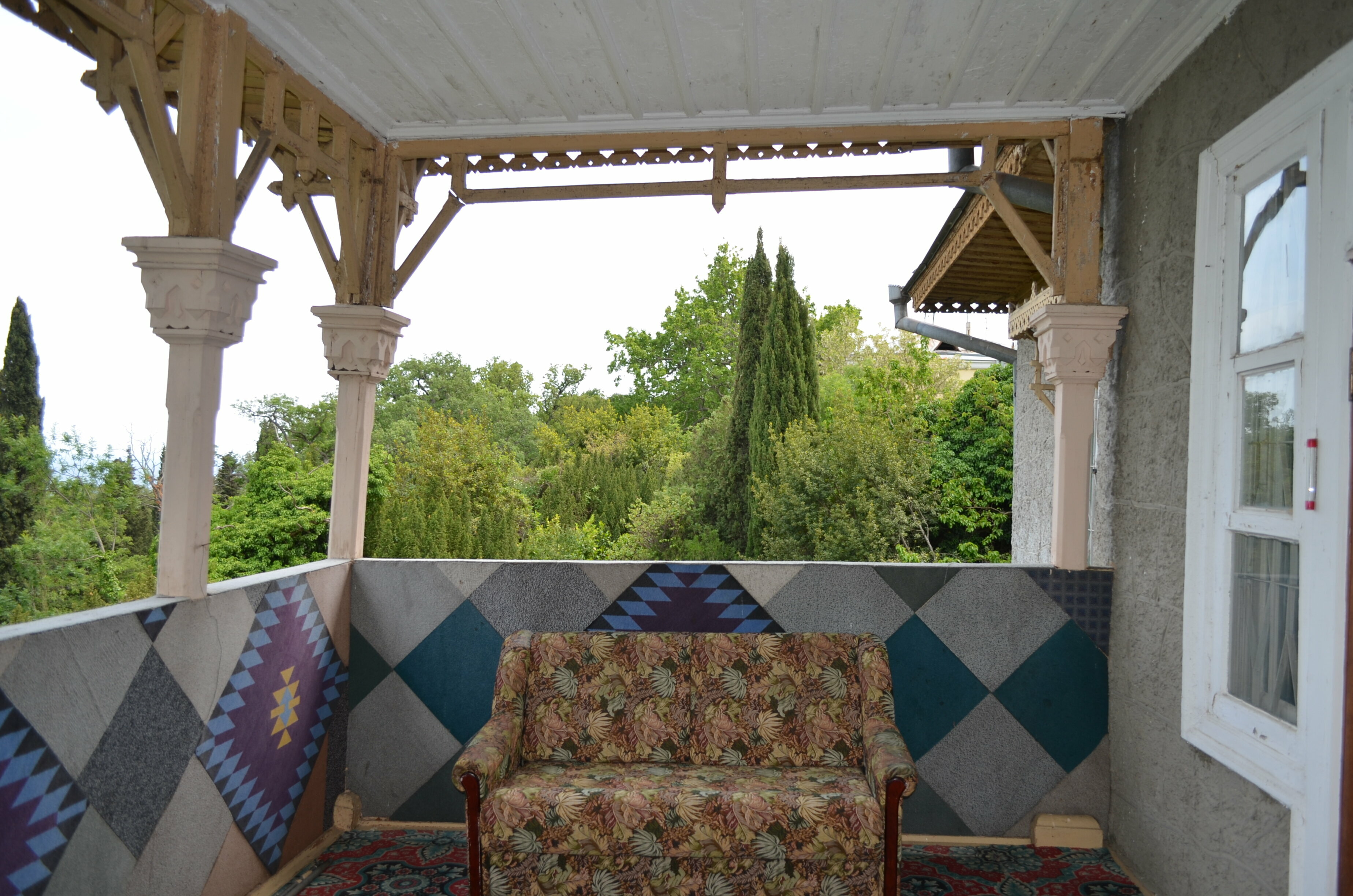 Двухместный номер с 1 кроватью и террасой