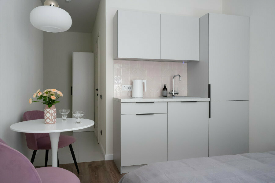 Студия "Париж" с балконом