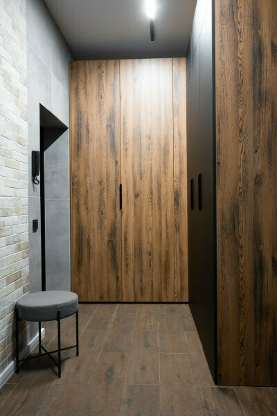 Евродвушка Grey Loft с балконом