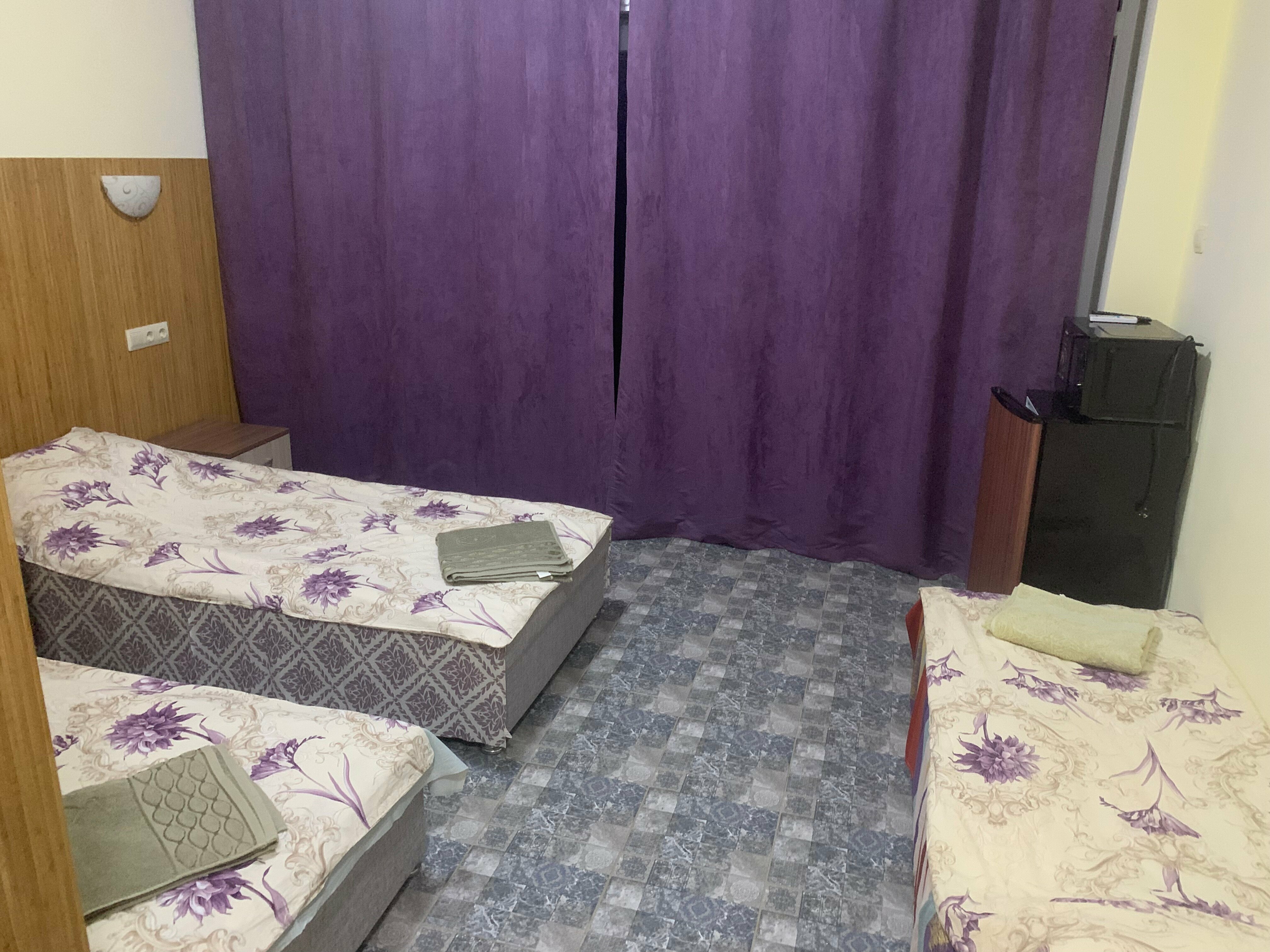 Трехместный номер с видом на море