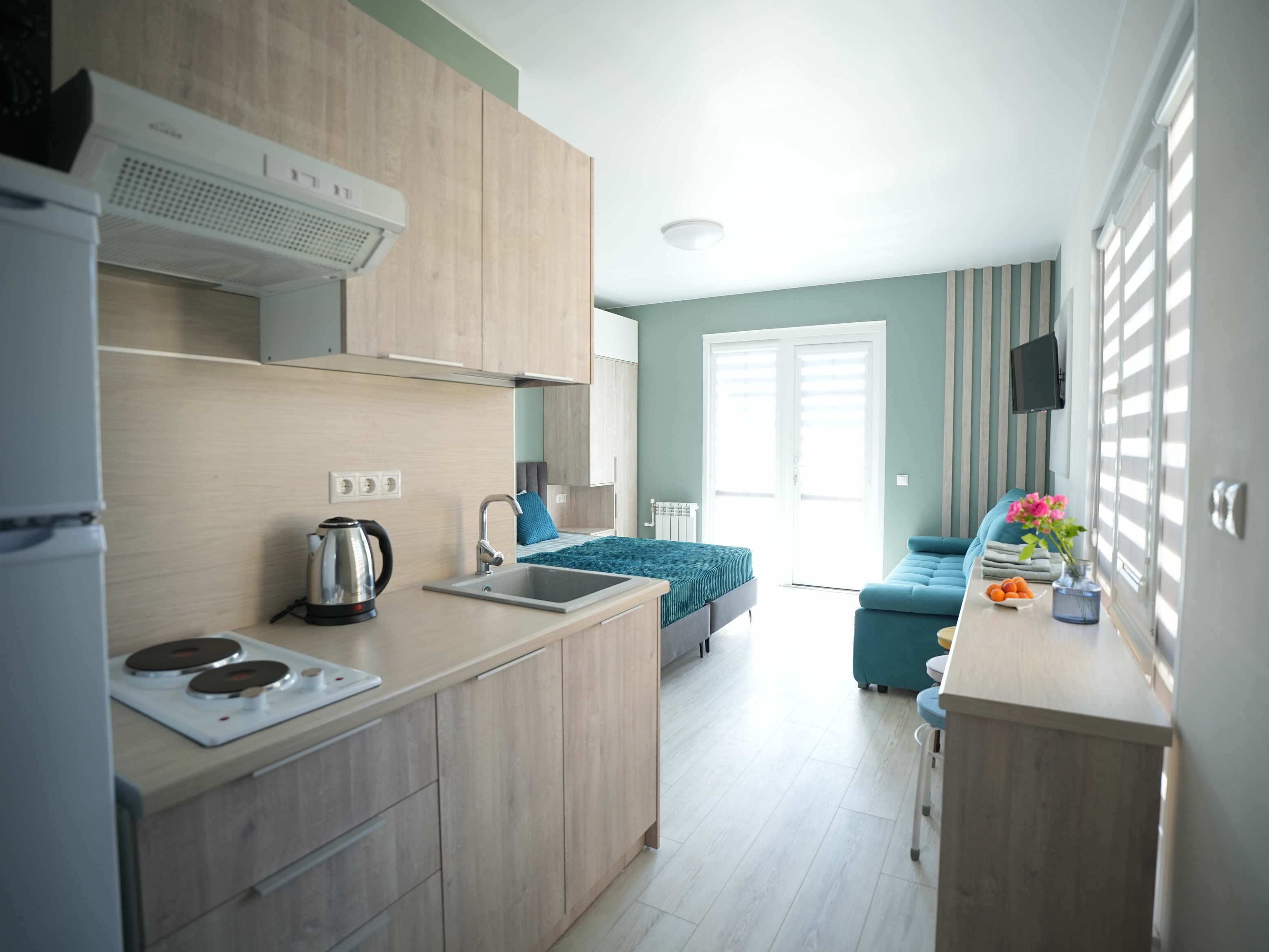 Улучшенный номер с кроватью размера «king-size» или 2 отдельными кроватями