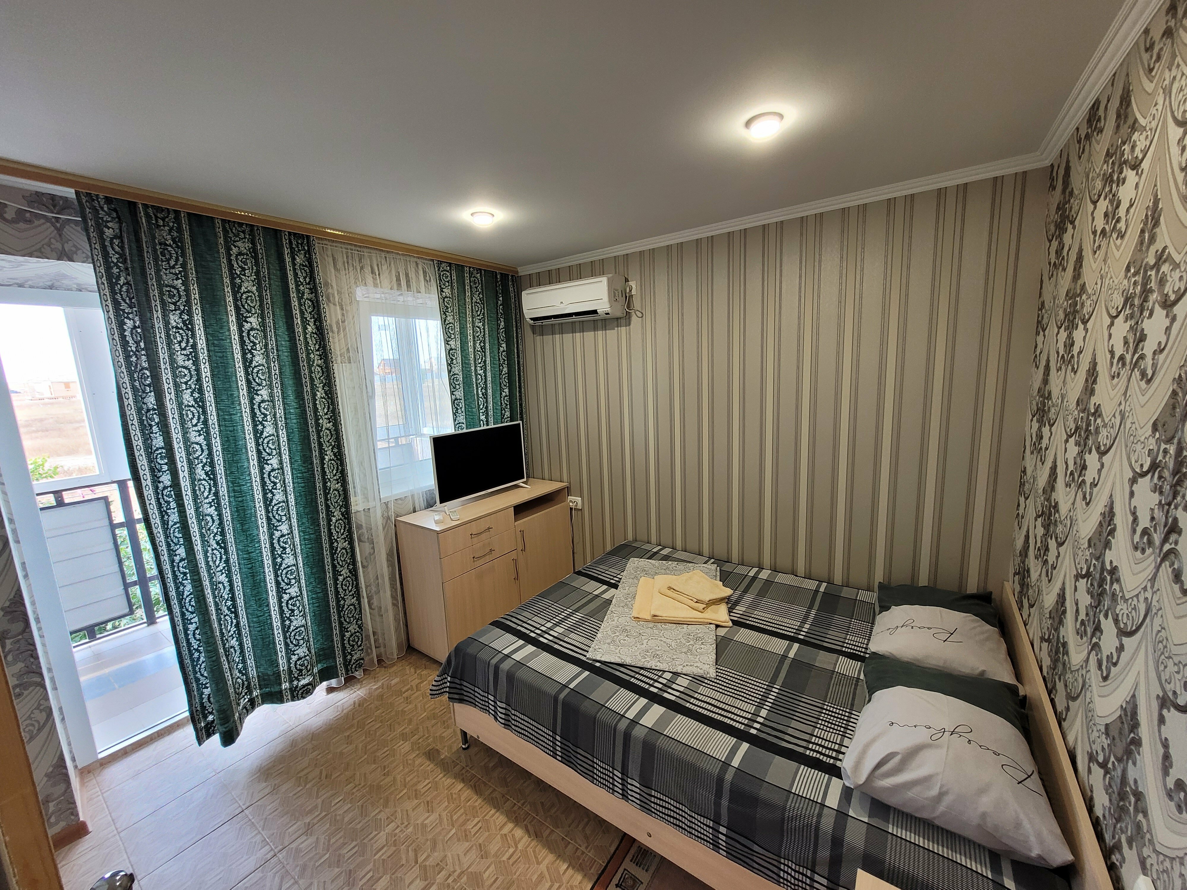 Двухместный номер с 1 кроватью и видом на сад