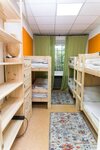 Семейный шестиместный номер с общей ванной комнатой в Mohito Hostel