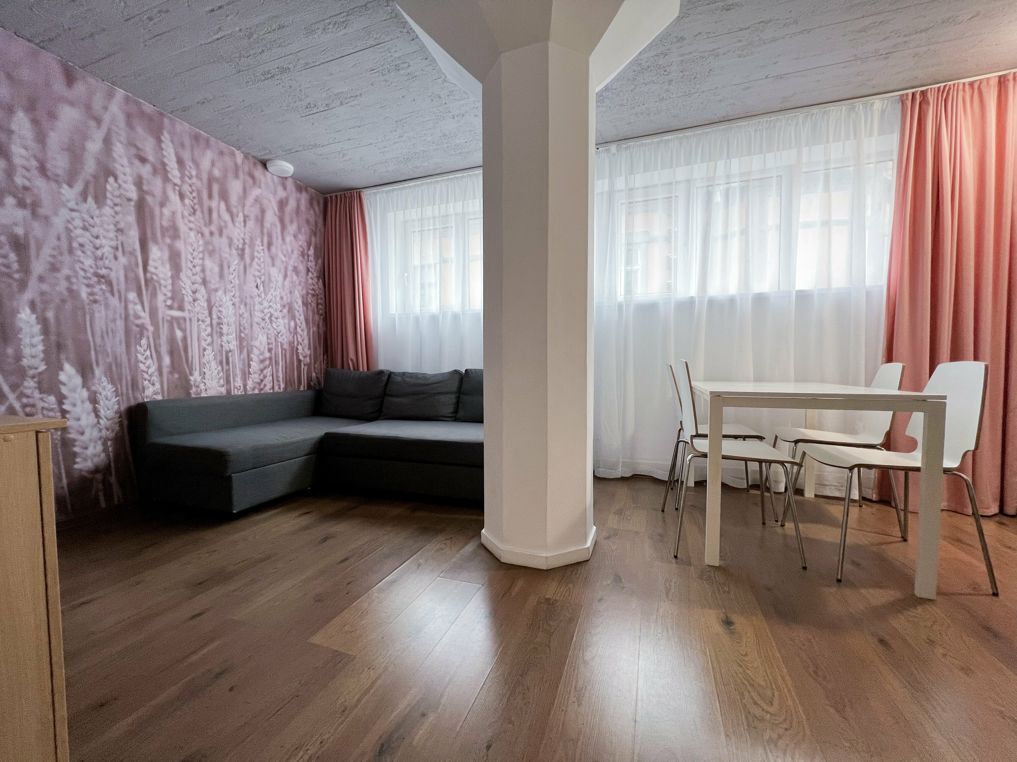 Апартаменты с 1 спальней