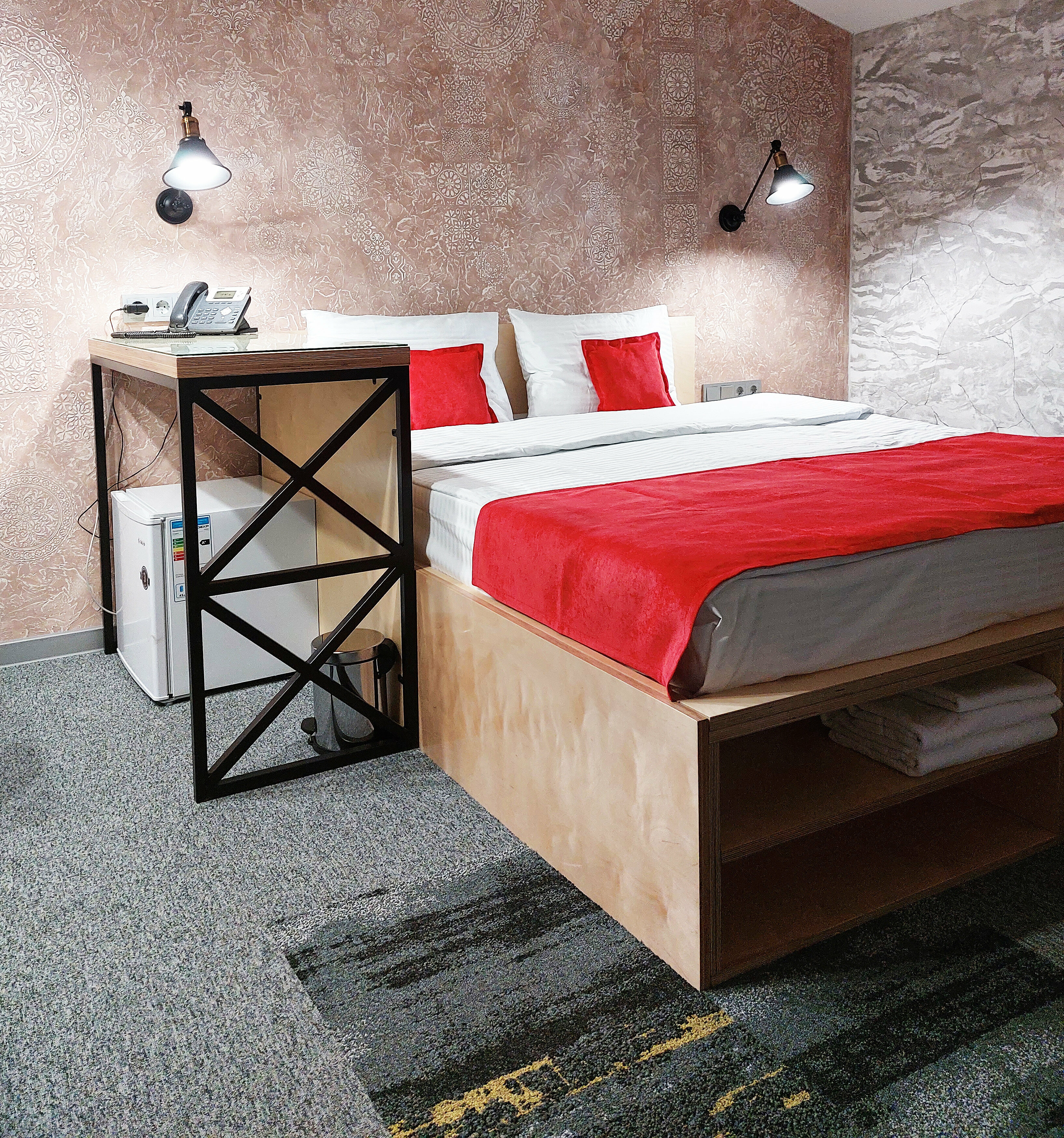 Большой двухместный номер с 1 кроватью