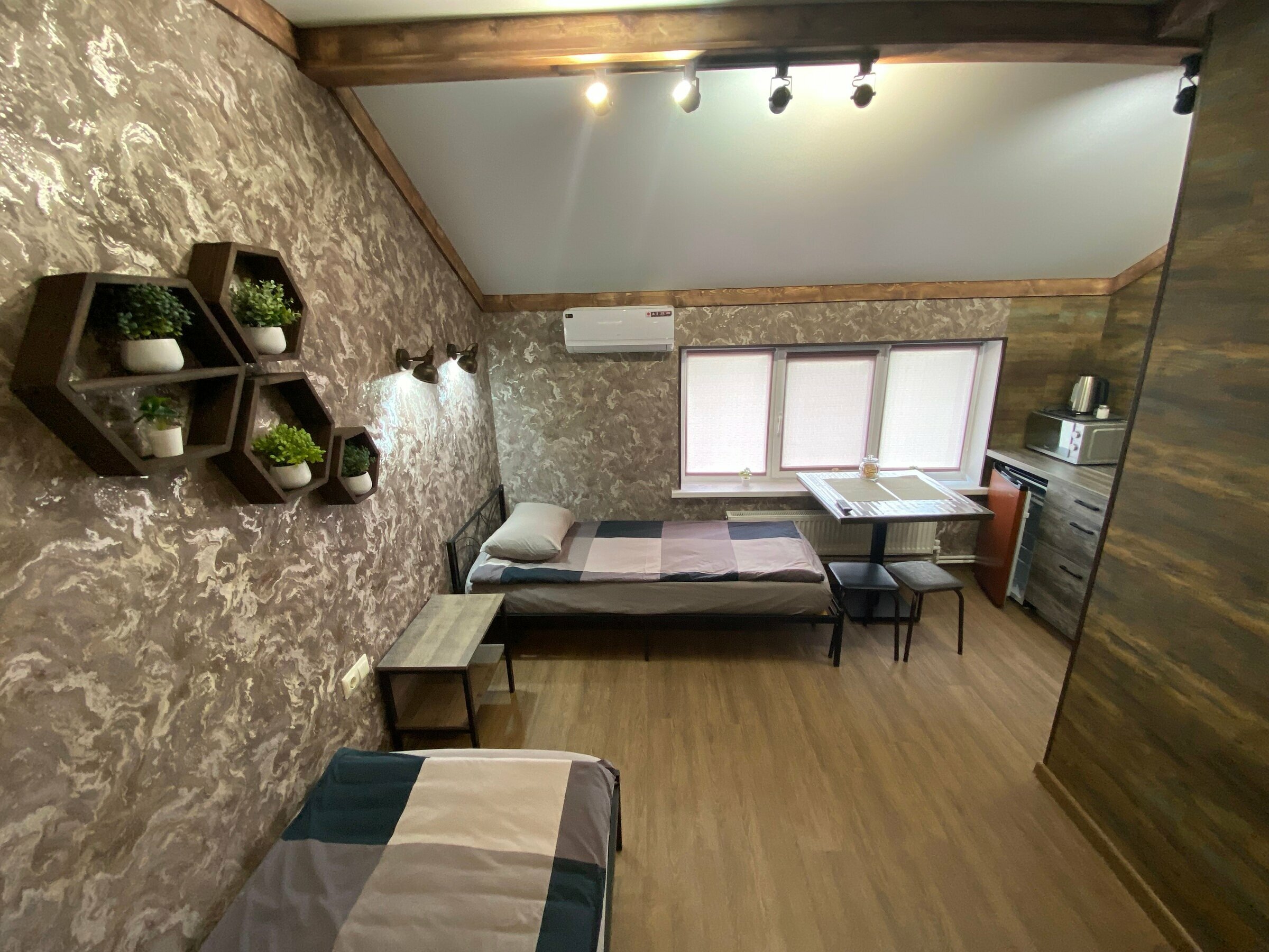 Двухместный номер с 2 отдельными кроватями и ванной