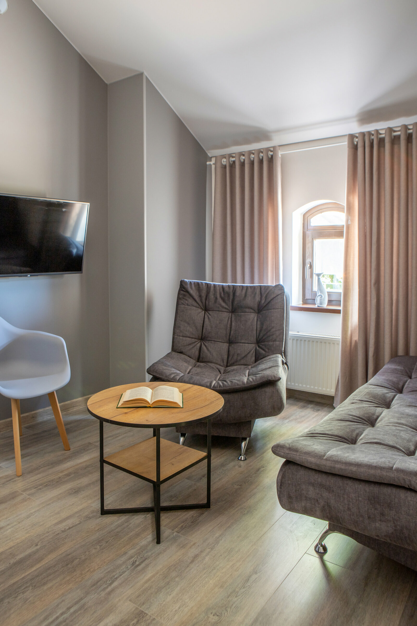 Двухместный номер с 1 кроватью и балконом