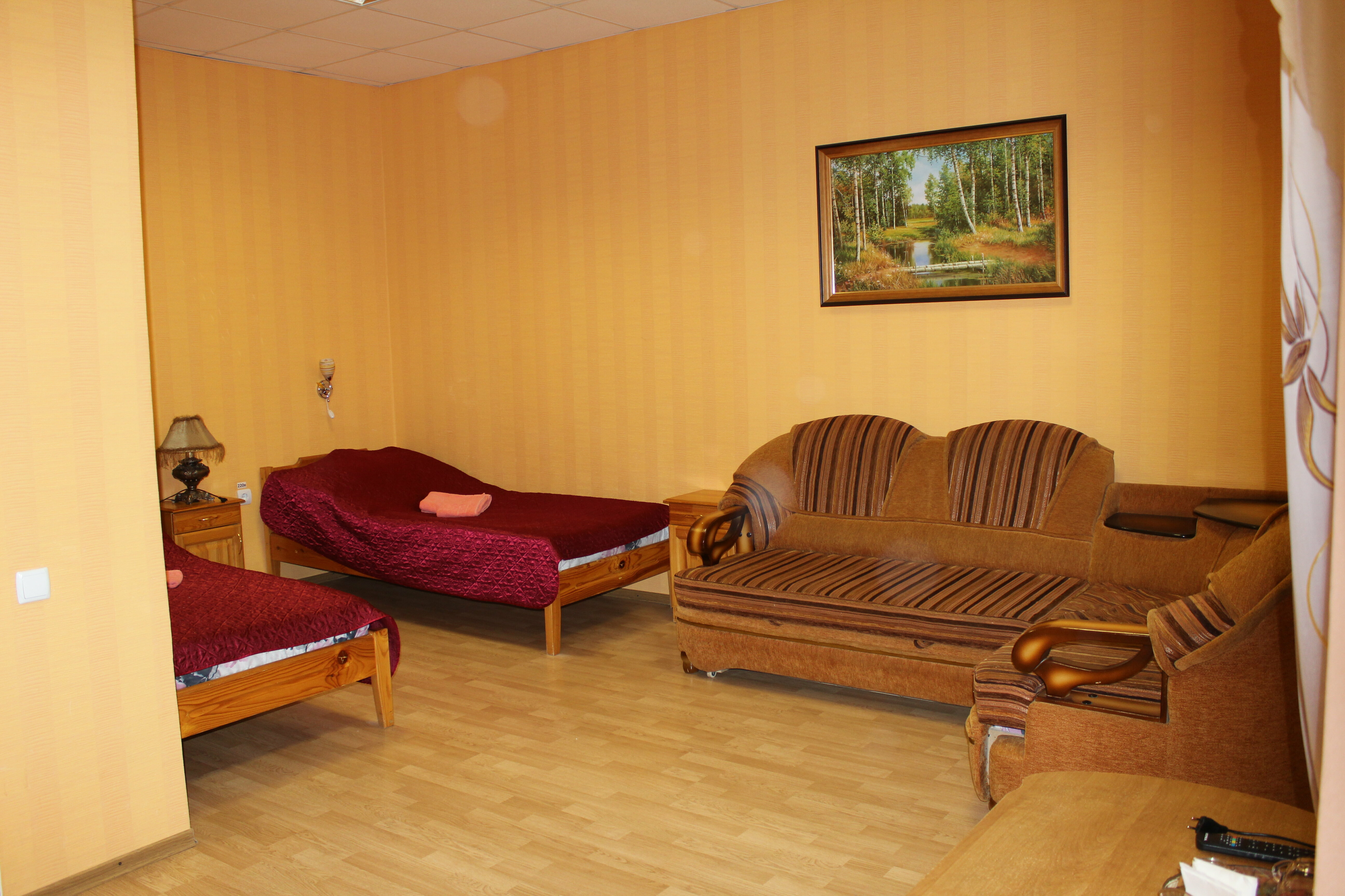 Двухместный номер с 2 отдельными кроватями и ванной