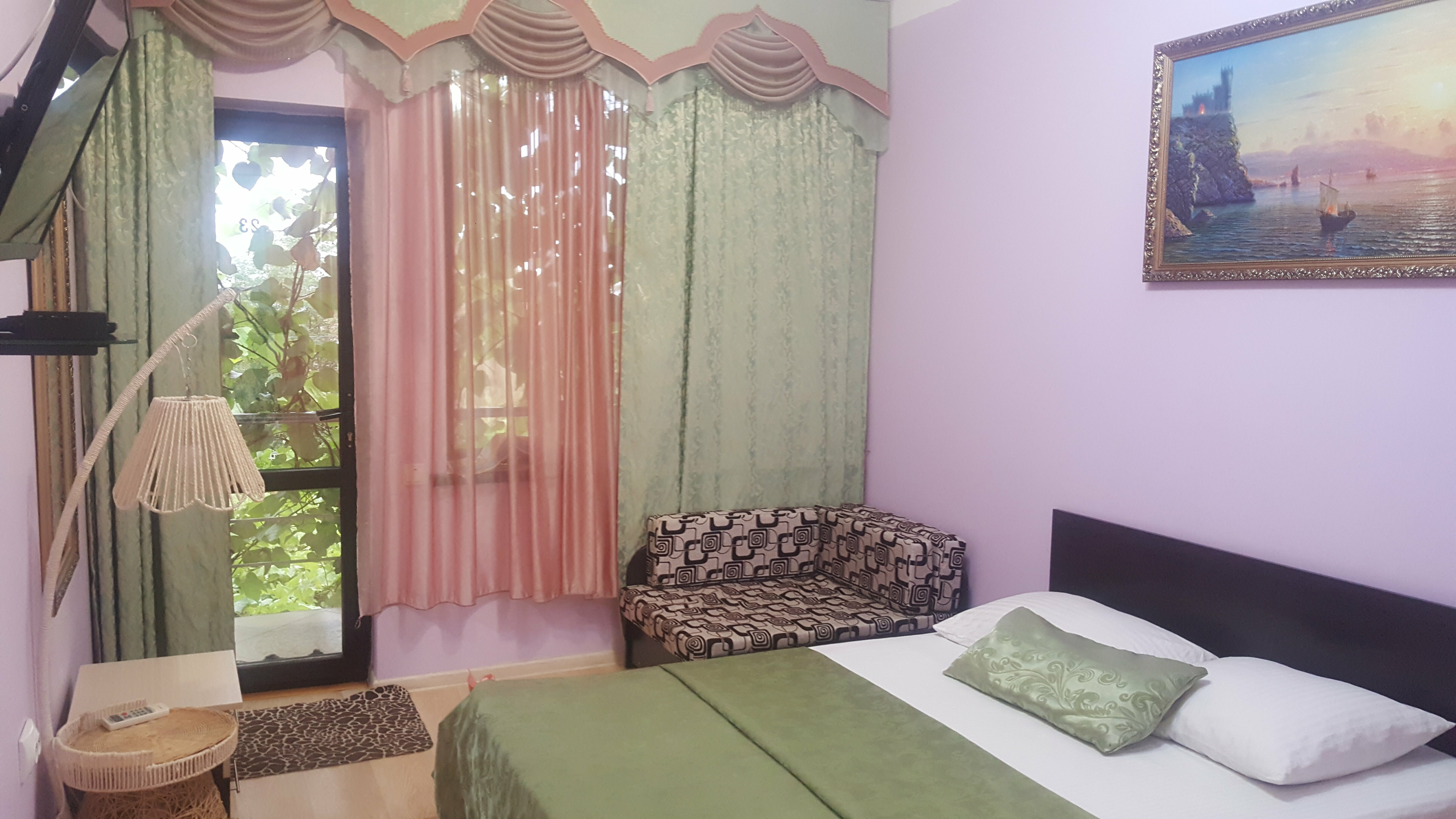 Двухместный номер Делюкс с 1 кроватью и балконом