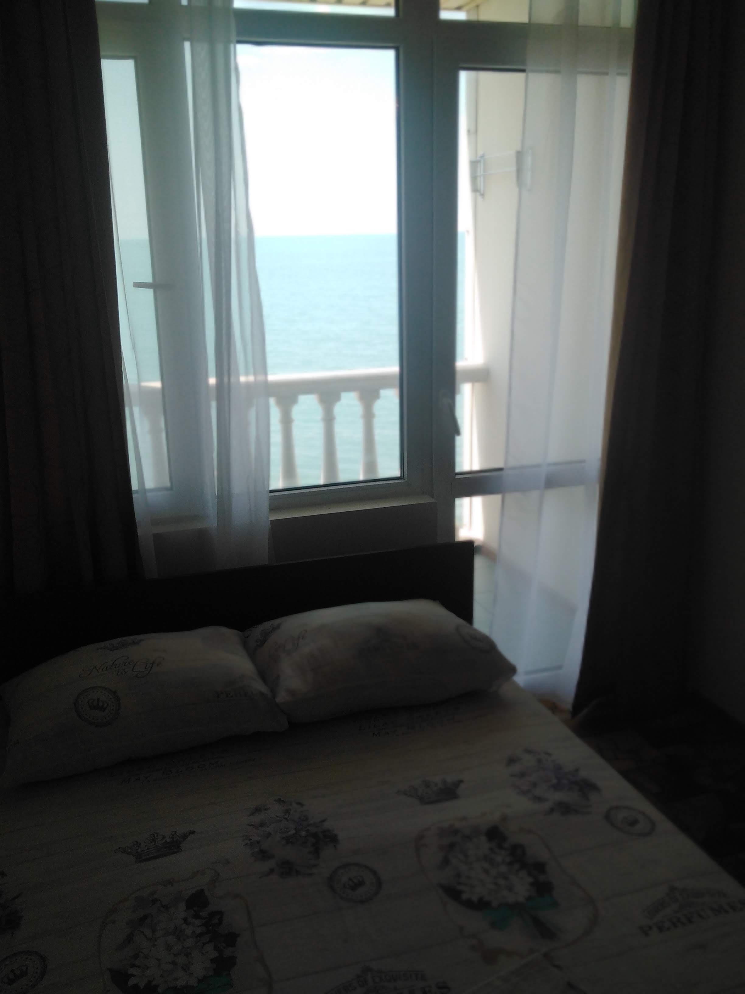 Двухместный номер Делюкс с 1 кроватью и балконом, вид на море