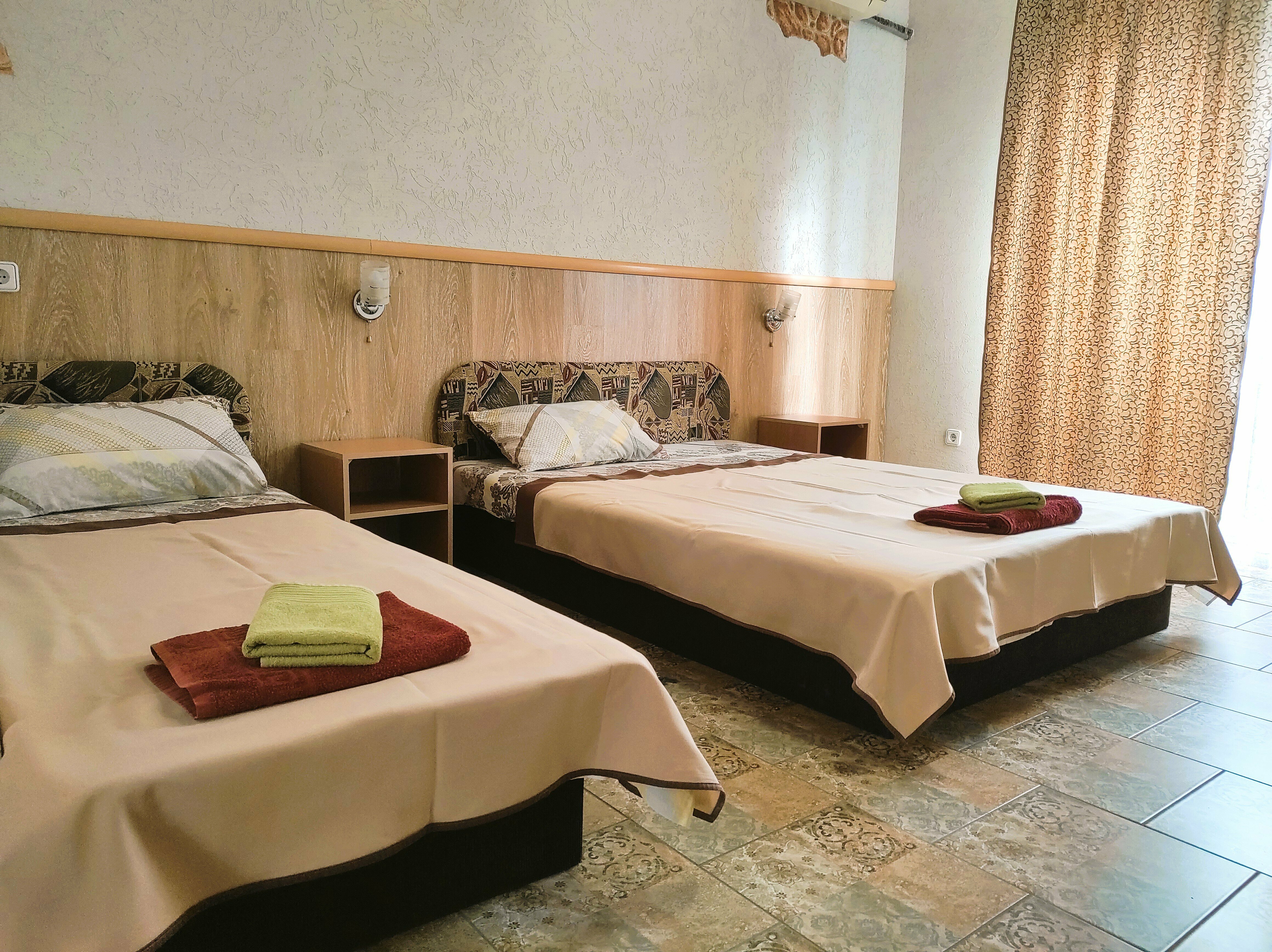 Полулюкс с видом на море и французским окном