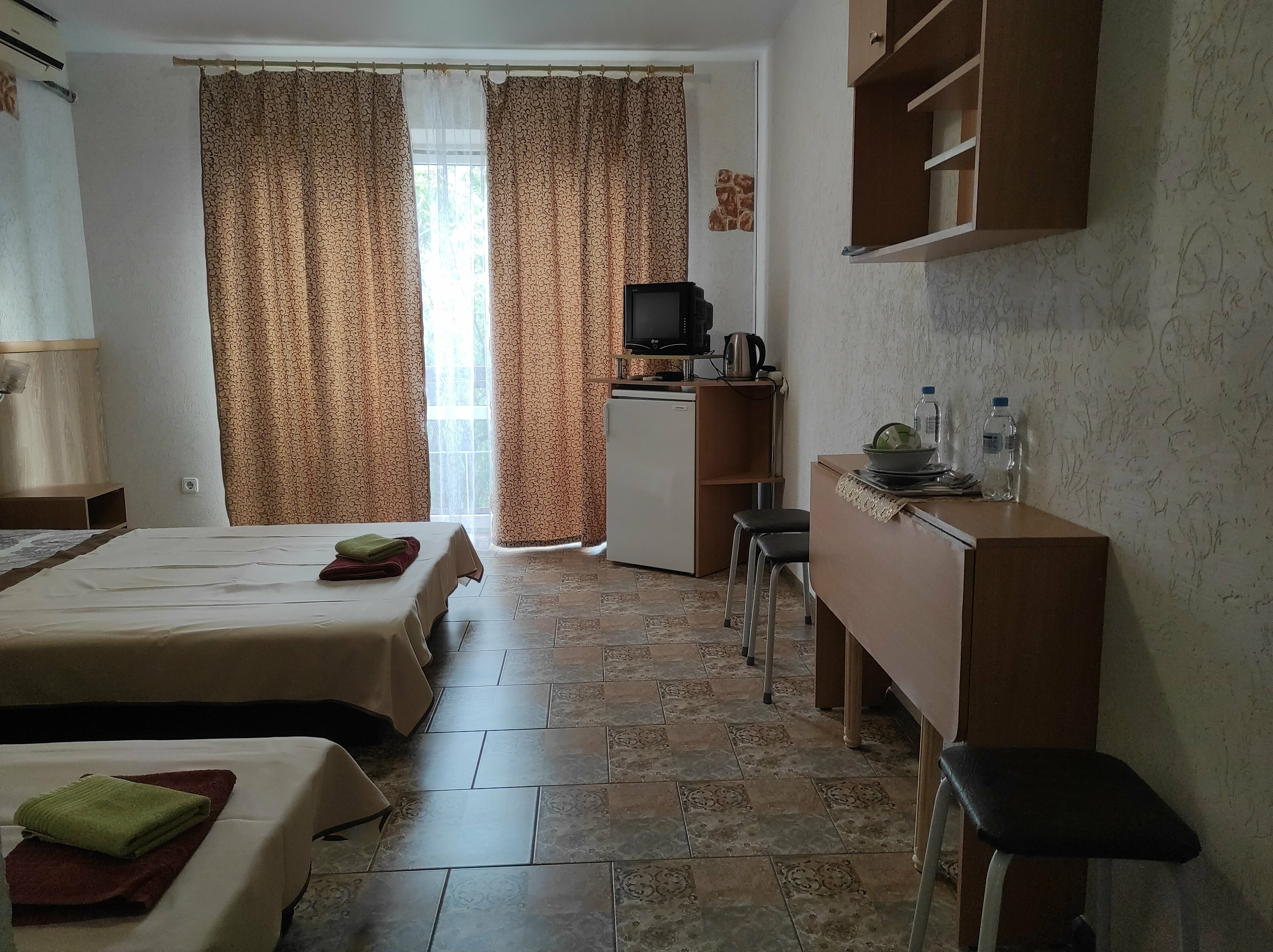 Полулюкс с видом на море и французским окном