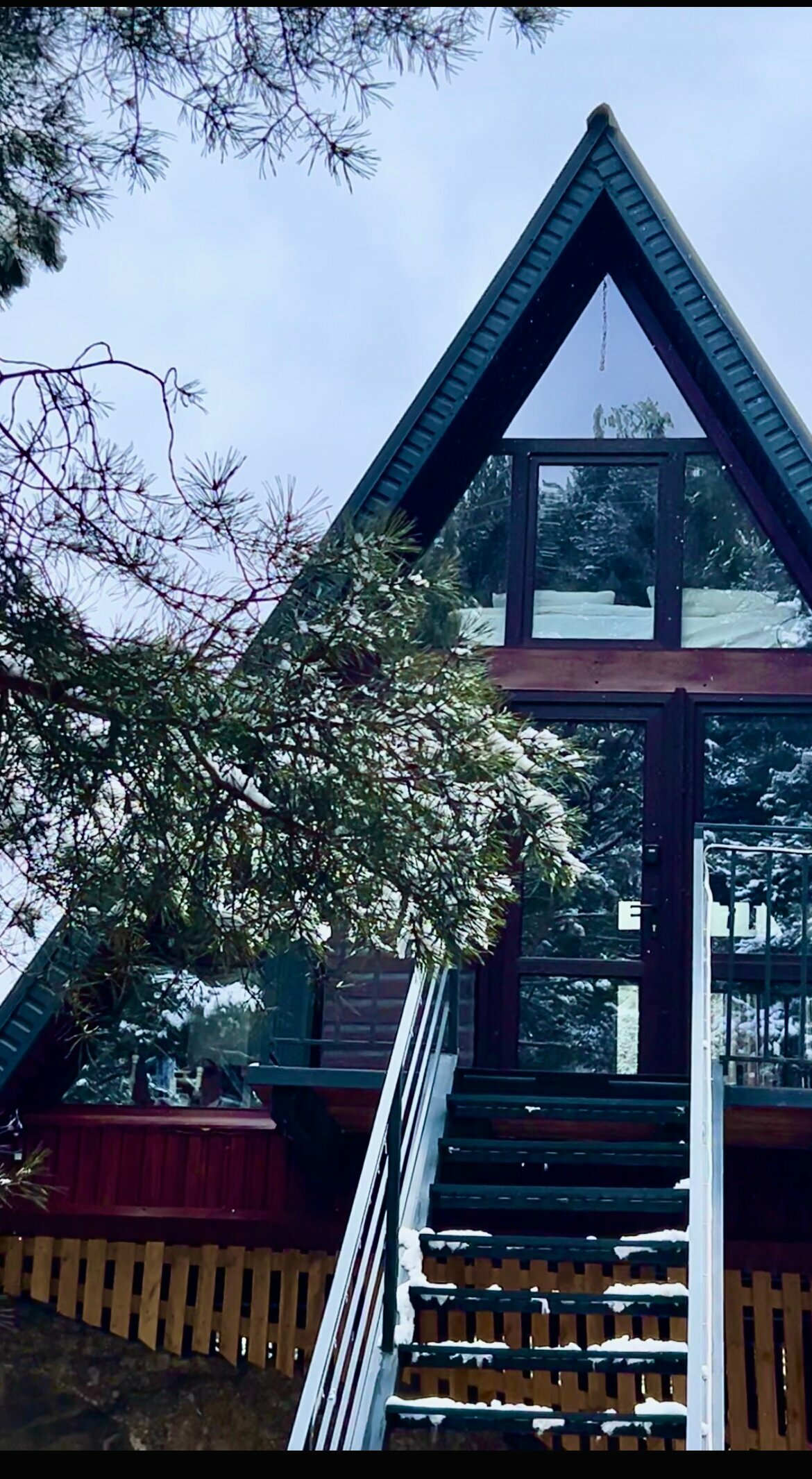 Двухместный номер с 1 кроватью или 2 отдельными кроватями, вид на горы