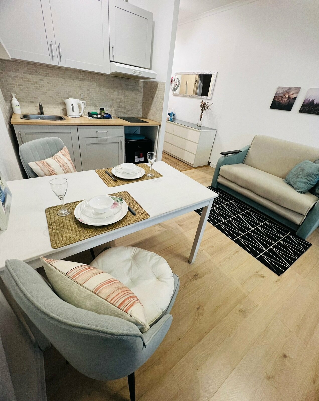 Большой двухместный номер с 1 кроватью