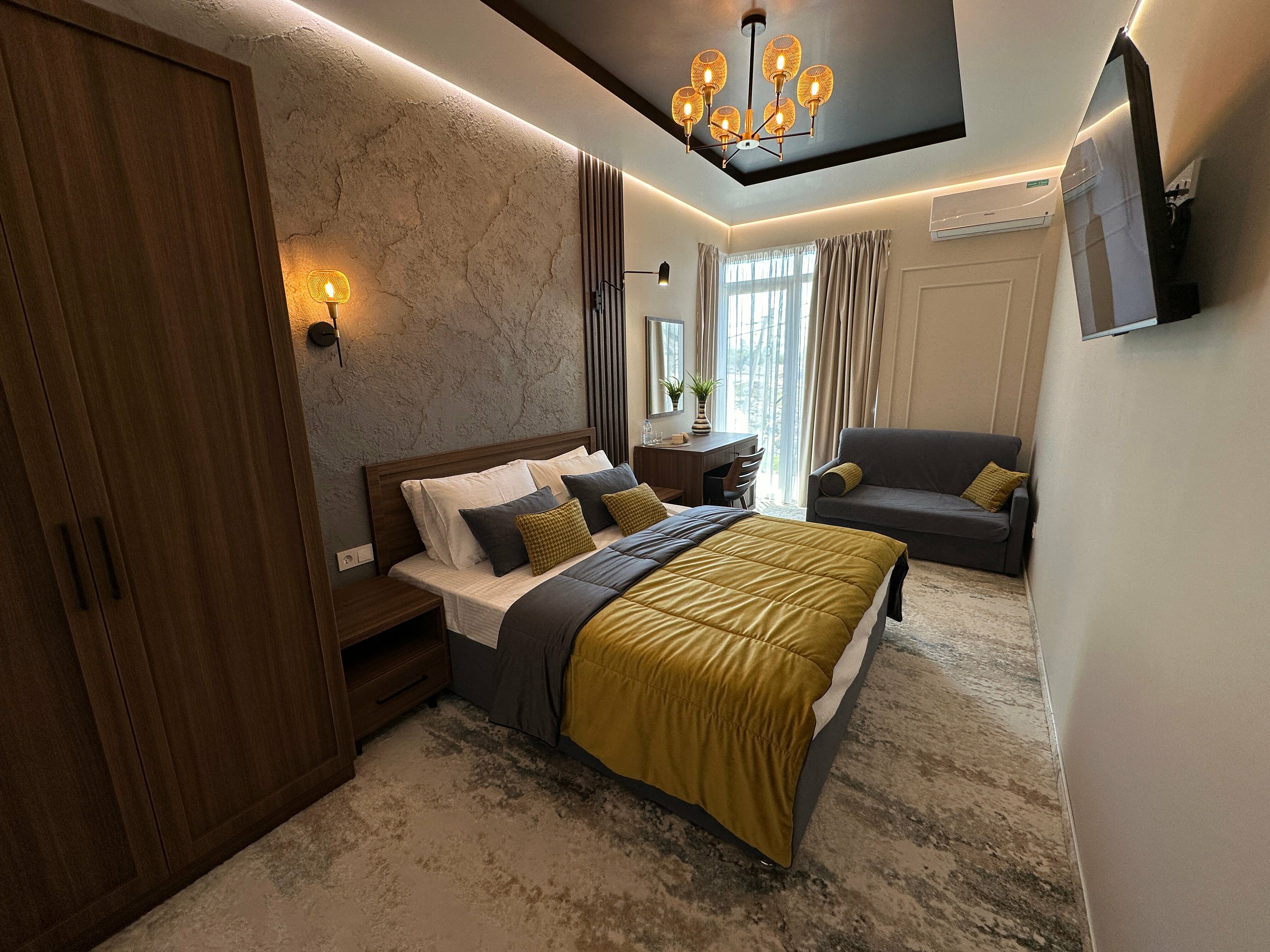 Четырехместный номер с видом на море