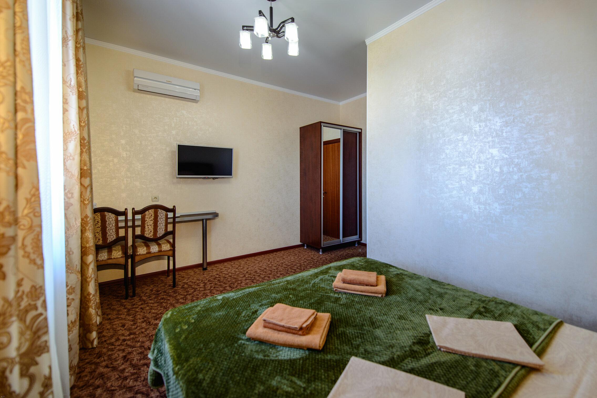 Стандартный двухместный номер с 1 кроватью или 2 отдельными кроватями