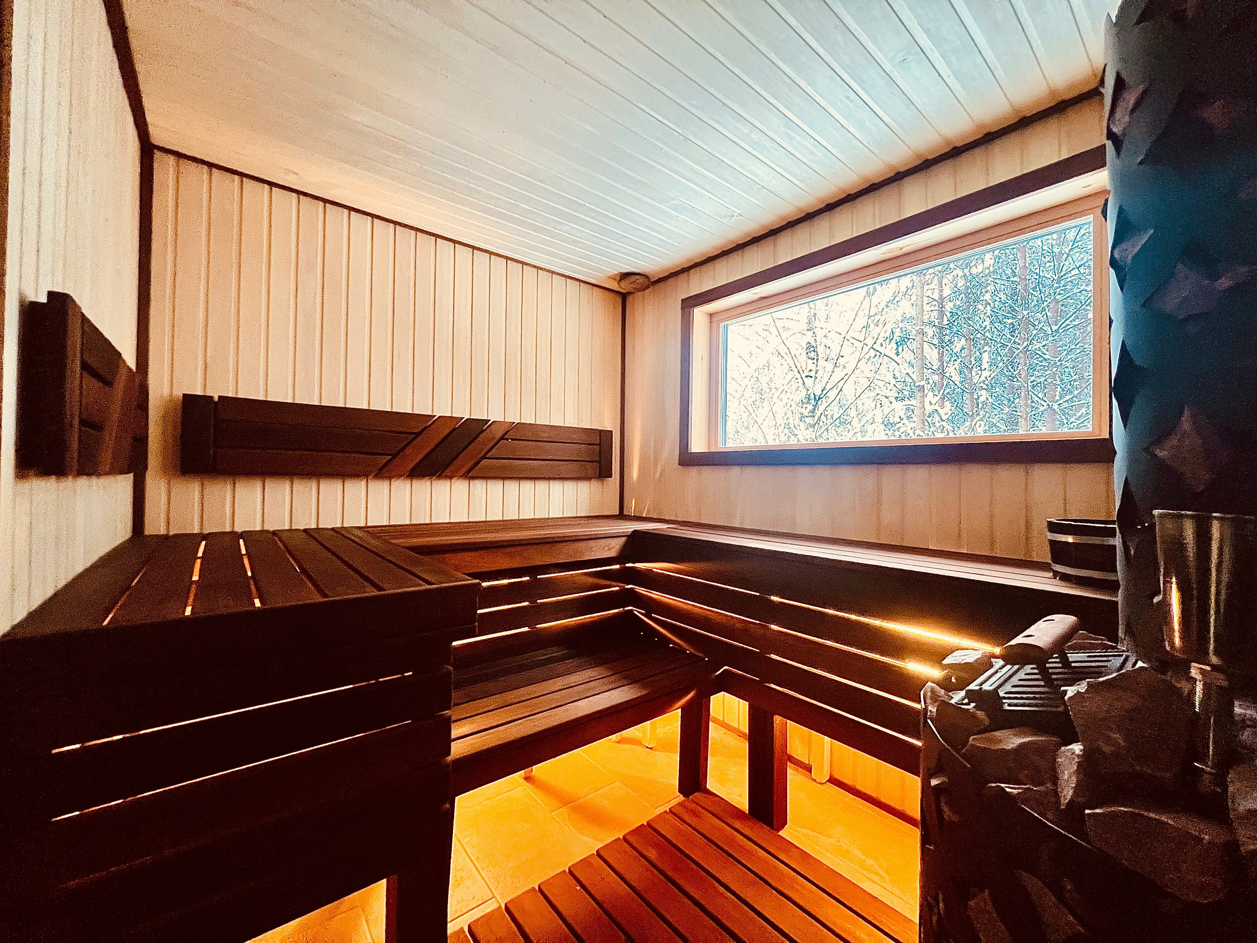 Шале №3 - с баварским камином, баней, зоной барбекю и костровой чашей