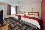 Студия, 2 двуспальные кровати «Квин-сайз» в Hôtel-Motel Castel de la Mer