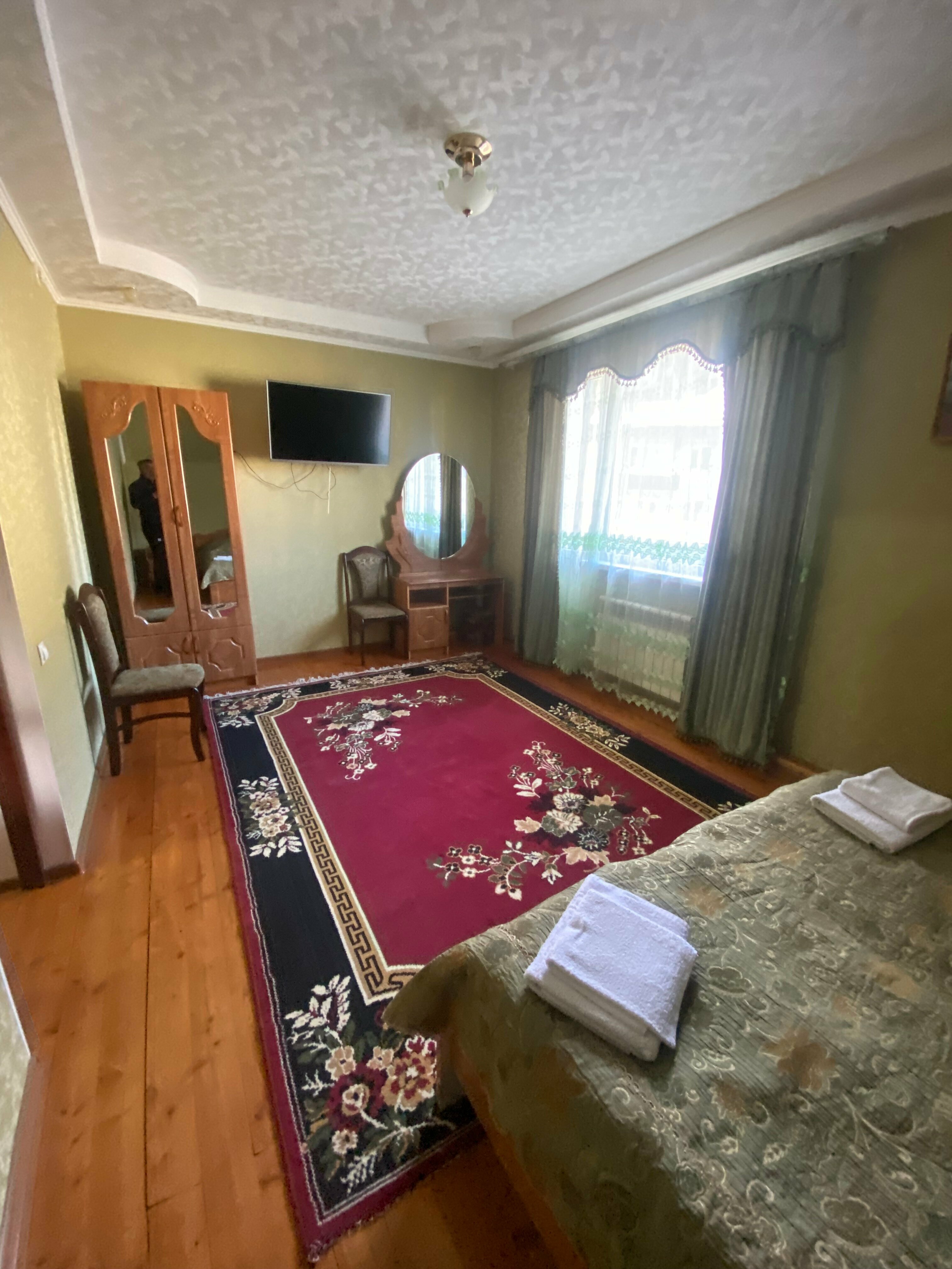 Двухместный номер с 1 кроватью и балконом