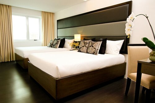 Двухместный номер «Делюкс» с 1 двуспальной кроватью в Privato Ortigas