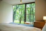 Улучшенный двухместный номер с 2 односпальными кроватями, для некурящих в Hakone Retreat Före