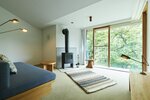 Двухместный номер «Делюкс» с 1 двуспальной кроватью, для некурящих (with Shower and Wood Stove) в Hakone Retreat Före